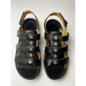 Revere Toledo Premium Leather Orthotic Friendly Gladiator Inspired Sandal S 6 US